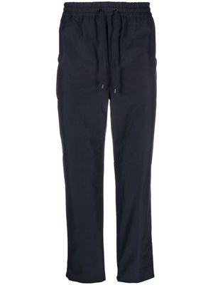 ETRO pantalon à taille à lien de resserrage - Bleu