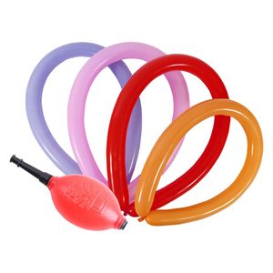 Party Stars Ballonpomp met 12 modelleerballonen
