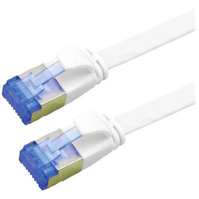 VALUE FTP patchkabel, Cat.6A (Class EA), extra plat, wit, 1,5 m VALUE FTP patchkabel, Cat.6A (Class EA), extra plat, wit, 1,5 m