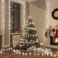 VidaXL Lichtslinger compact met 400 led&apos;s 13 m pvc koudwit