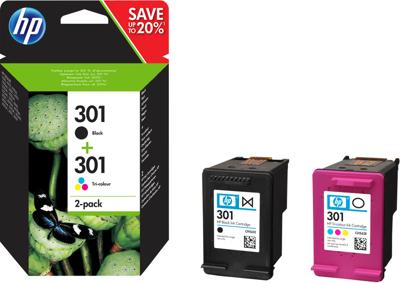 HP 301 zw en kl actiepack n9j72ae