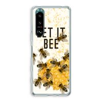 Let it bee: Sony Xperia 5 III Transparant Hoesje