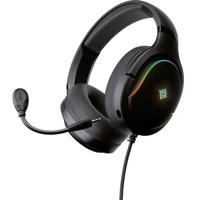 Bedrade gamingheadset - NOVA GAMING - Borealis - Afneembare microfoon - RGB LED - Zwart
