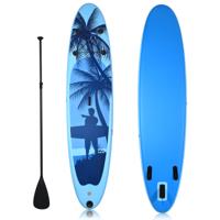 SUP Board Opblaasbaar Stand Up Board Paddle Board Blauw-L