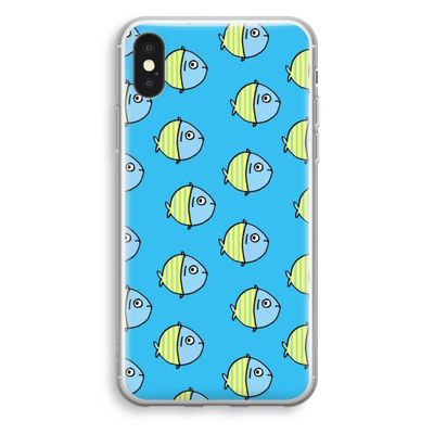 Visjes: iPhone X Transparant Hoesje