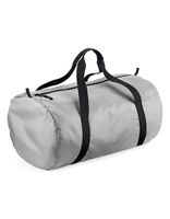 Atlantis BG150 Packaway Barrel Bag - Silver/Black - 50 x 30 x 26 cm