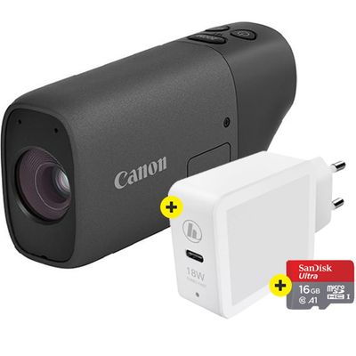 Canon Powershot ZOOM BLACK ESSENTIAL Kit + CASE