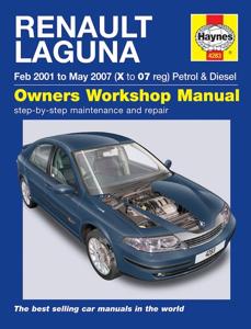 Haynes Werkplaatshandboek Renault Laguna benzine & diesel (Feb 2001-Mei 2007) 4283