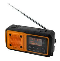 Soundmaster DAB112OR radio Draagbaar Digitaal Zwart, Oranje