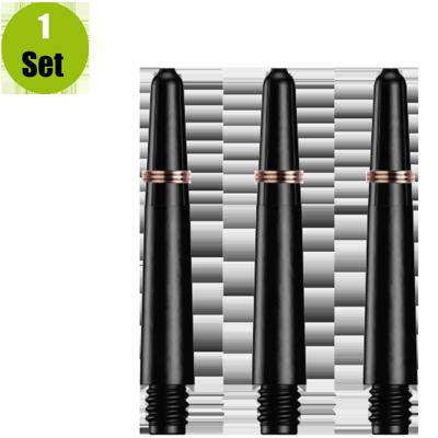 Lena Lena Nylon Dartshafts + Ring - Zwart