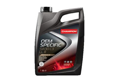 Motorolie Champion OEM Specific 5W30 C3 LL III 5L 1048184