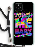 Touch Me: Pixel 5a 5G Transparant Hoesje met koord
