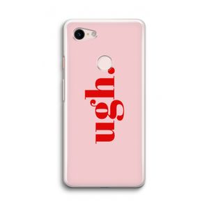 Ugh: Google Pixel 3 Transparant Hoesje