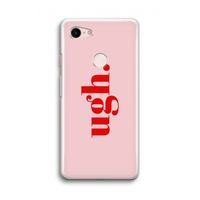 Ugh: Google Pixel 3 Transparant Hoesje