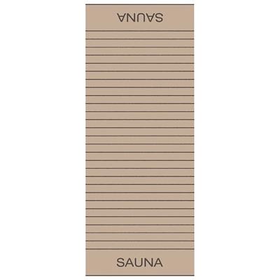 Cawö Cawo Balance Sauna Saunalaken 80x200 sand