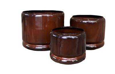 Pot Rickard Bruin S 16x20cm - Buitengewoon de boet