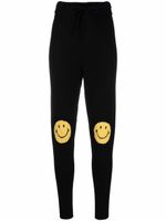 Joshua Sanders pantalon de jogging à motif brodé - Noir