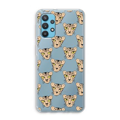 Tijger: Samsung Galaxy A32 4G Transparant Hoesje