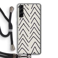 Marrakech Arrows: Samsung Galaxy S21 Plus Transparant Hoesje met koord