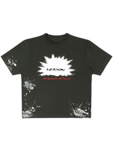 Heron Preston t-shirt Museum à imprimé graphique - Noir