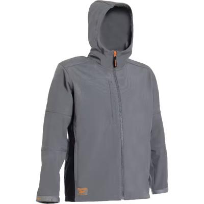 Reebok Softshell Jack 004 Donkergrijs | Grijs | Maat L - 690774740853