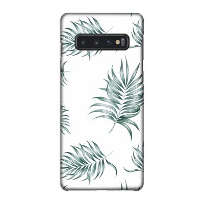 Simple leaves: Samsung Galaxy S10 4G Volledig Geprint Hoesje