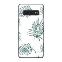 Simple leaves: Samsung Galaxy S10 4G Volledig Geprint Hoesje