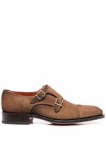 Santoni chaussures à double boucles - Marron Santoni chaussures à double boucles - Marron