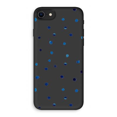 Blauwe stippen: iPhone SE 2020 Biologisch afbreekbaar hoesje