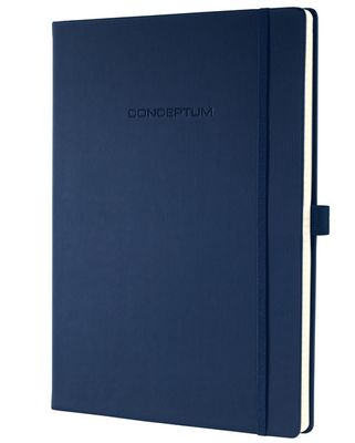 Sigel SI-CO647 Notitieboek Conceptum Pure Donkerblauw A4 194blz Gelijnd