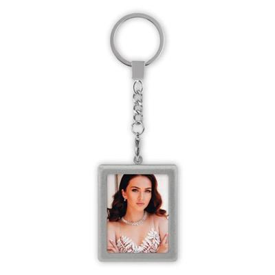 Zep foto sleutelhanger aa9s silver 35x45 mm