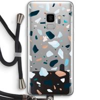 Terrazzo N°13: Samsung Galaxy S9 Transparant Hoesje met koord