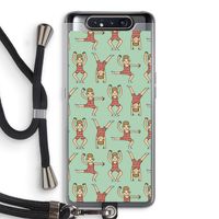 Gymboys: Samsung Galaxy A80 Transparant Hoesje met koord
