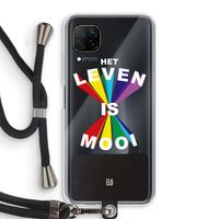Het Leven Is Mooi: Huawei P40 Lite Transparant Hoesje met koord