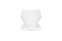 UFO PLAST startnummerbord start number plate ufo ktm white