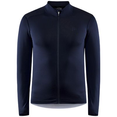 Fietsshirt - Craft Adv Essence Jersey lange mouw - M - Heren - Blauw