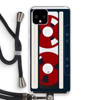 Here's your tape: Pixel 4 Transparant Hoesje met koord