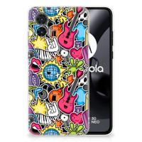 Motorola Edge 30 Neo | Sillicone Back Cover | Punk Rock