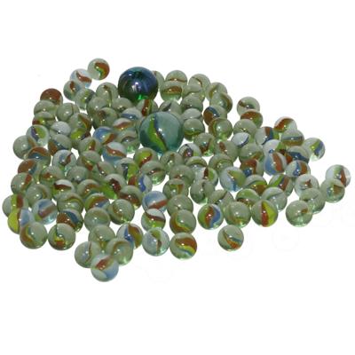 Gerimport Knikkers in netje - 240x - glas - Katteoog knikkers - buiten spelen - Lente