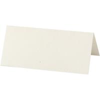 Creativ Company Naamkaarten, afm 9x4 cm, 220 gr, off-white, 20 stuk/ 1 doos
