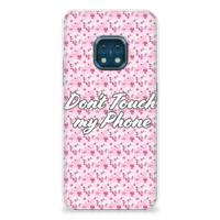 Nokia XR20 Silicone-hoesje Flowers Pink DTMP