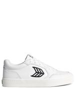 Cariuma baskets en cuir Vallely à détail de logo - Blanc