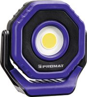 Promat LED-accuhandlamp | 3,7 V 2600 mAh | Li-Ion 7 W 100-700 LM | laadtijd 4 H - 4000873349 4000873349