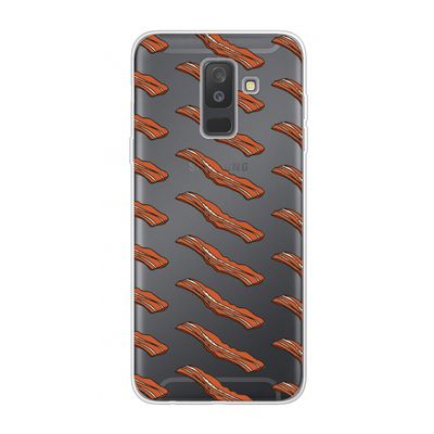 Bacon to my eggs #2: Samsung Galaxy A6 Plus (2018) Transparant Hoesje