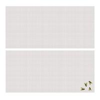 Vliegen/insecten opzet raam hor - 2x - wit - 1,8 x 1.7 m - hordoeken - insecten werend