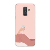 Wine: Samsung Galaxy A6 Plus (2018) Transparant Hoesje