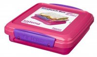 Sistema Lunch -Sandwich Box - 450 ml Roze/Paars - thumbnail