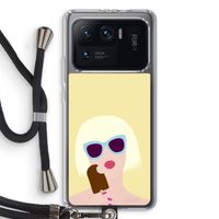 Ice cream: Xiaomi Mi 11 Ultra Transparant Hoesje met koord