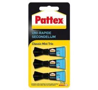 Pattex Secondelijm 1gr Classic 3 stuks