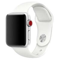 Apple Watch Sport Band - Zacht Wit - 38, 40, 41 & 42mm - ML